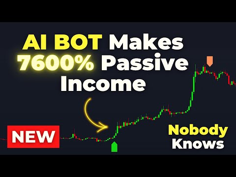 NEW Artificial Intelligence Bot Makes 7600% Passive Income