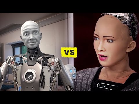 Ameca vs. Sophia; Lifelike vs. AI – Robots of CES