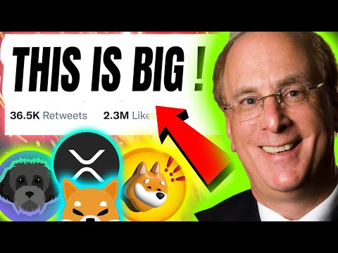 CRYPTO HOLDERS! 🔥 BLACKROCK IS MAKING BIG MOVES NOW!👀🔥 GET READY!!🚀 BEST MEMECOINS