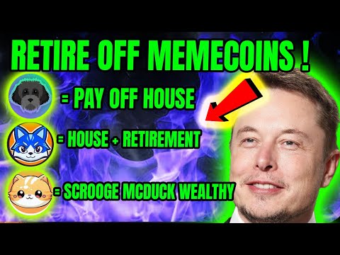 BEST MEME COINS TO BUY NOW!!! (Millionaire Potential & RETIRE) 💎 SUPER URGENT !!💎 Realistic Analysis