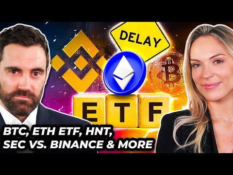 Crypto News: Bitcoin, ETH ETF Delay, SEC, Binance & MORE!!