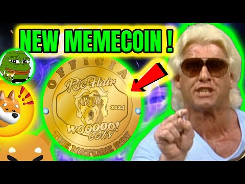 NEW MEMECOIN ON THE RISE? 📈 🔥 NEXT Big MEMECOIN ?! Rick Flair's WooOOo Coin! 🔥🔥🔥