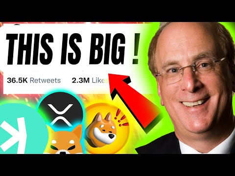 CRYPTO HOLDERS! 🔥 BLACKROCK IS MAKING BIG MOVES NOW!👀🔥 GET READY!!🚀 BEST MEMECOINS