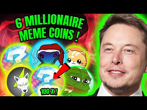 TOP MEME COINS FOR 2024!! (Millionaire Potential) 🤑💎 SUPER URGENT !!💎 🔥 BEST MEMECOINS TO BUY!