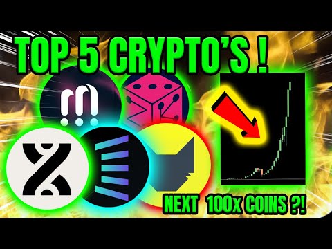 TOP 5 CRYPTO COINS WITH 100X POTENTIAL! 💎 URGENT – LAUNCHING SOON! 💎👀 GET IN EARLY! 🔥