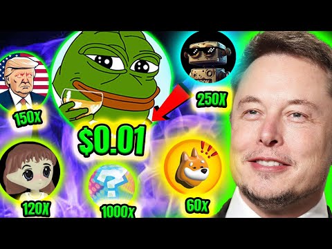 PEPE COIN PRICE PREDICTION 🔥 NEXT MEME COINS TO MOON 100X !🐸🐳📈 🌛