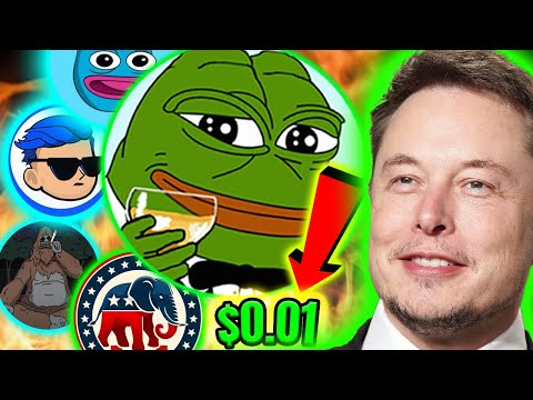 PEPE PRICE PREDICTION 🔥 NEXT MILLIONAIRE MEMECOINS TO BUY NOW!!! 🔥🐳🐳🐳 TOP MEME COINS TO BUY 🔥