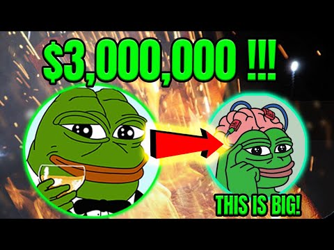 PEPE COIN CHAIN?!🔥  BIG BUYS COMING IN! 🤯🐸🐳 THIS COULD BE BIG !!🔥