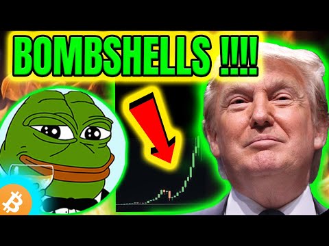 PEPE HOLDERS TRUMP DROPS *BOMBSHELLS* FOR BITCOIN & PEPE 🐸 PEPE NEWS TODAY! 🔥 PEPE PRICE UPDATE!