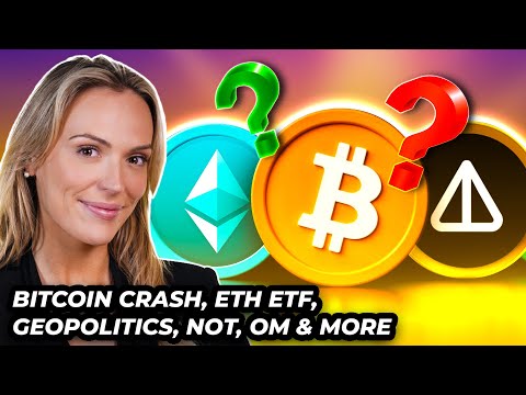 Crypto News: Bitcoin CRASH, ETH ETFs, Biden’s Veto, NOT, OM & MORE!