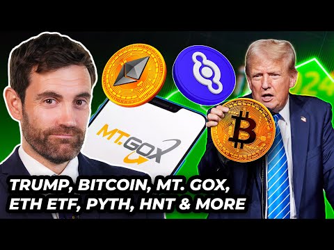 Crypto News: Trump, BTC Price, Mt. Gox, ETH ETFs, HNT, PYTH & MORE!