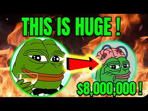 PEPE COIN HOLDERS!!!🔥  *THIS* COULD BE BIG!!!  🤯🐸🐳 PEPE BLOCKCHAIN ?! 🔥 NEXT PEPE ?!