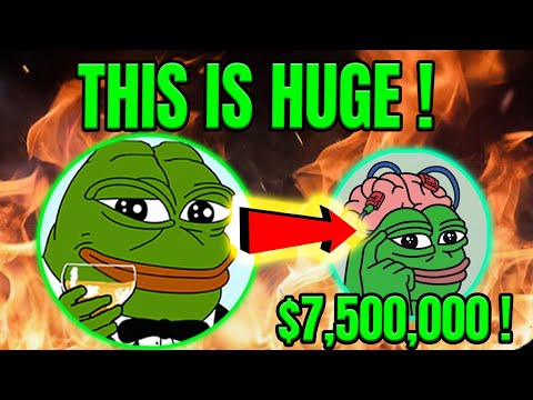 PEPE COIN HOLDERS!!!🔥  THIS COULD BE BIG!!!  🤯🐸🐳 PEPE BLOCKCHAIN ?! 🔥