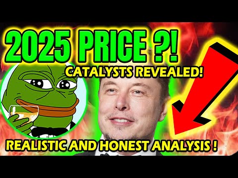 PEPE COIN PRICE PREDICTION 2025 🐸 REALISTIC ANALYSIS With CATALYSTS! 🐸📈🌛