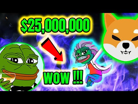 WOW THIS NEW MEMECOIN PRESALE HAS SURGED TO $25 MILLION!🔥 NEW CRYPTO BIG POTENTIAL ?!