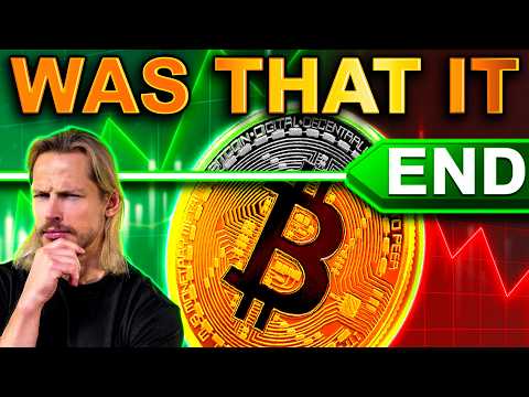 END OF Crypto Bull Market?! Here's The Hard TRUTH!!