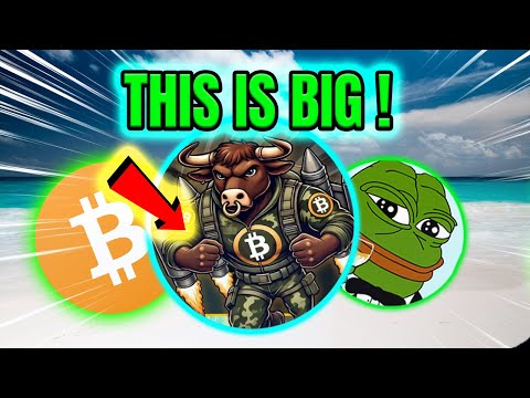 THIS NEW MEMECOIN MIGHT EXPLODE !!!🐂 BTC BULL RUN TOKEN ?! 🔥 WATCH OUT FOR THIS!