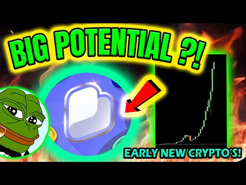 NEW CRYPTOS & GETTING IN EARLY FOR BIG GAINS ?! 🤔📈  THIS NEW CRYPTO HAS BIG POTENTIAL🔥 VERY EARLY! ☀