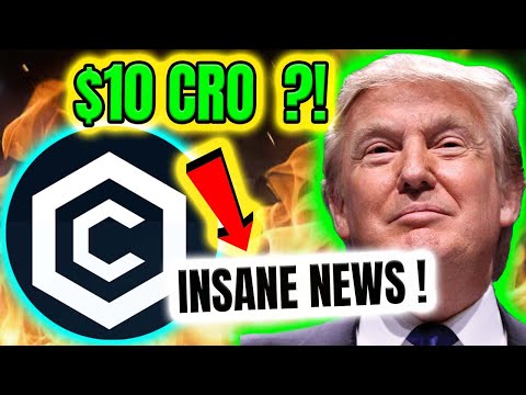 CRYPTO.COM CRO COIN 🔥 TRUMP JUST DID IT !!!!! 🤯 CRONOS PRICE PREDICTION  (BREAKING CRO NEWS!)