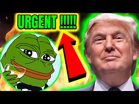 PEPE HOLDERS 🔥 THIS IS URGENT !!!🐸 PEPE PRICE PREDICTION!!! 🚨 PEPE NEWS TODAY 📺