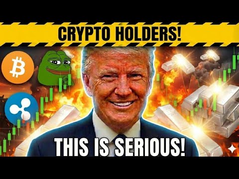BTC XRP PEPE HOLDERS!🔥 GOLD SILVER GOING CRAZY !! 📈THIS IS SEROUS!!!