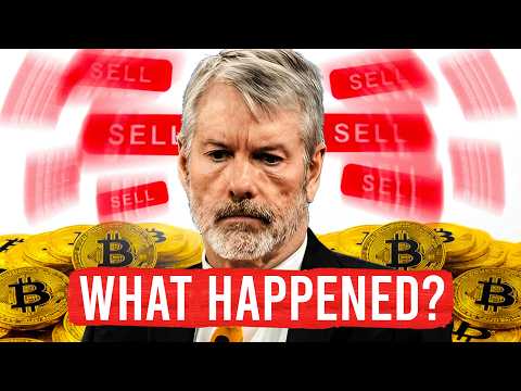 The REAL Reason Michael Saylor Is Selling Bitcoin
