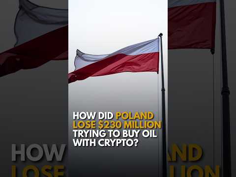 How did Poland lose $230 million trying to buy oil with crypto?
