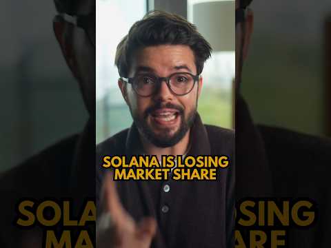Solana Is Losing Market Share